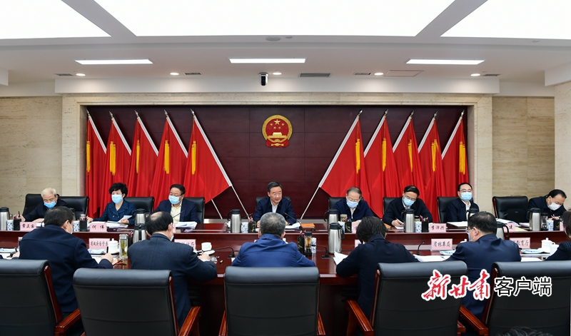 唐仁健主持召開省政府黨組（擴(kuò)大）會議：傳達(dá)學(xué)習(xí)習(xí)近平總書記重要講話精神等 安排部署貫徹落實(shí)工作