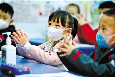 蘭州小學低年級學生返校了