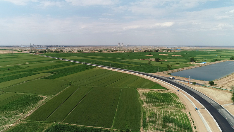 金昌市區(qū)通往火星一號基地的公路預(yù)計(jì)6月底全線通車