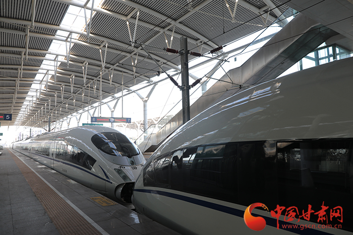 西銀客專甘寧段開啟重聯(lián)動(dòng)車組逐級提速試驗(yàn)