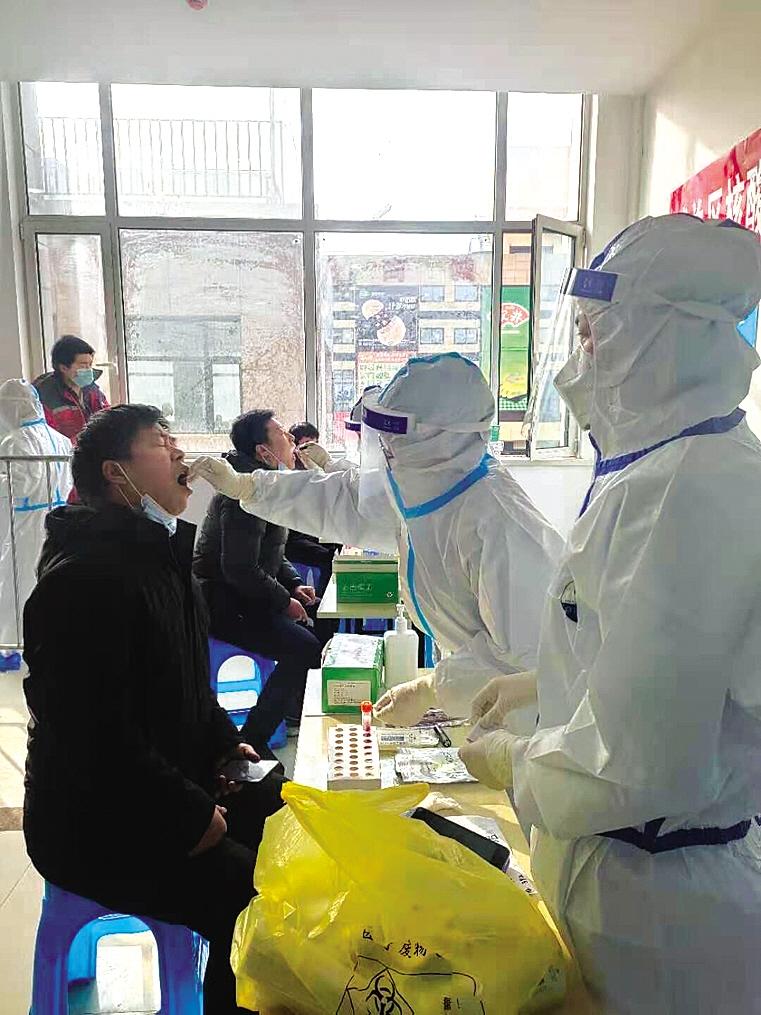 蘭州市城關(guān)區(qū)開展核酸檢測信息系統(tǒng)應急演練