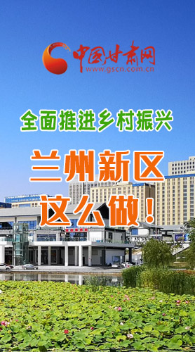 圖解|全面推進(jìn)鄉(xiāng)村振興 蘭州新區(qū)這么做！