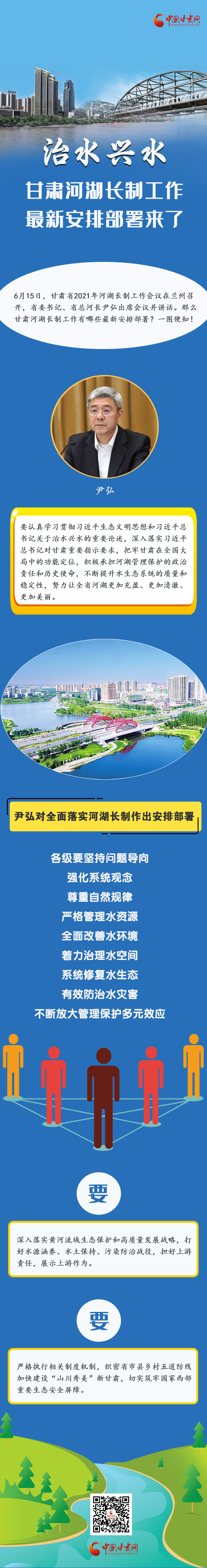 圖解|速看！甘肅河湖長(zhǎng)制工作最新安排部署來(lái)了
