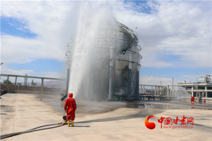 金昌：聯(lián)合演練提升?；吠话l(fā)事件處置能力