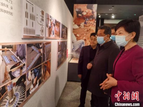 圖為展覽現(xiàn)場。　馮志軍 攝