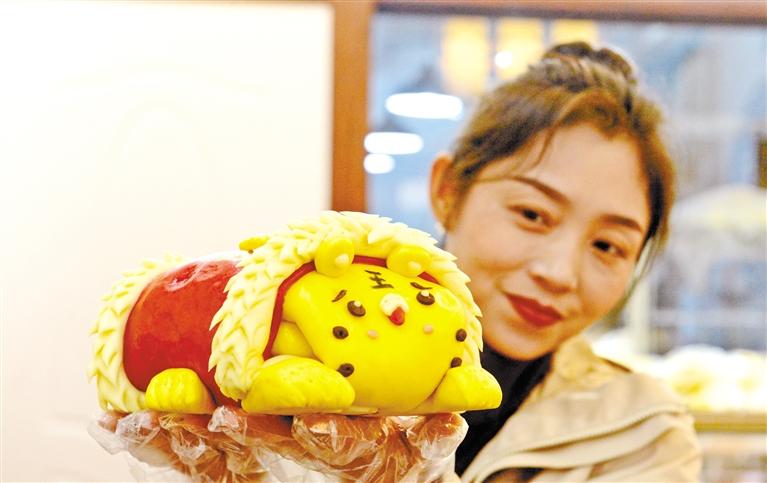 小老虎花餑餑，你舍得吃嗎？