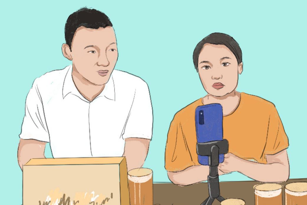 手繪|攢勁！閃閃發(fā)光的up青年