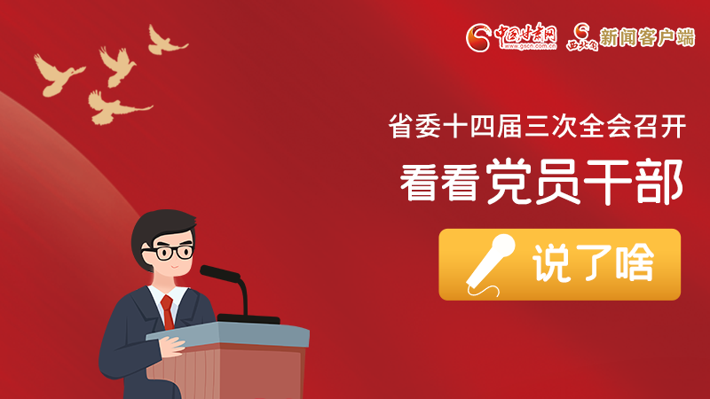 圖解|事關(guān)甘肅省委十四屆三次全會(huì)，黨員干部這么說(shuō)！