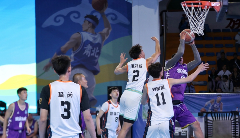 圖集｜肅北：祁連山下“村BA”開(kāi)賽 全國(guó)40隊(duì)籃下?tīng)?zhēng)鋒